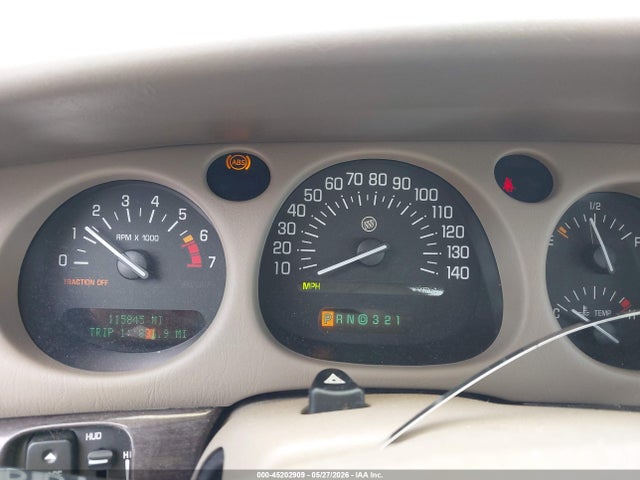 2003 Buick Lesabre Limited მანქანა იყიდება აუქციონზე, vin: 1G4HR54K23U182164, აუქციონის ნომერი: 45202909