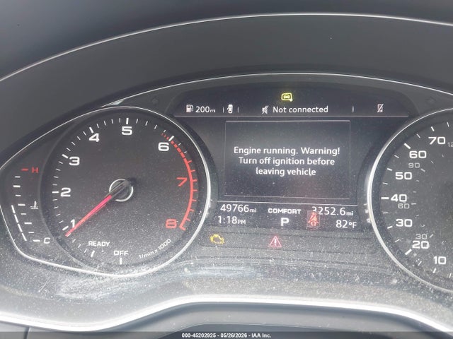 2019 Audi A4 40 Premium მანქანა იყიდება აუქციონზე, vin: WAUGMAF49KA060548, აუქციონის ნომერი: 45202925