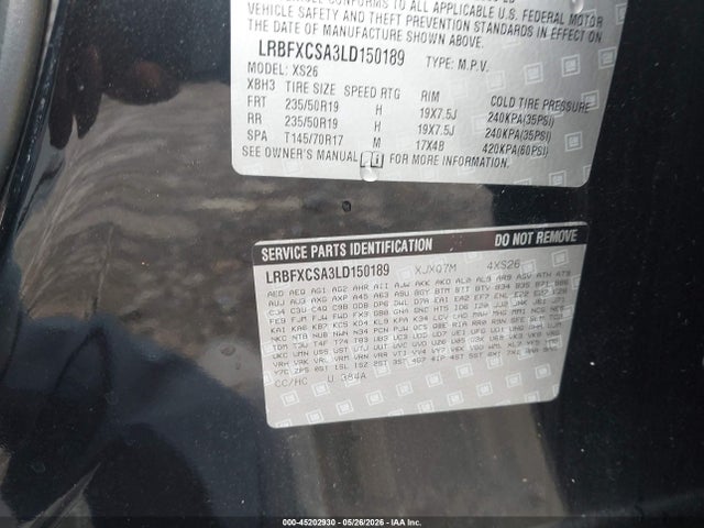 Продажа на аукционе авто 2020 Buick Envision Fwd Essence, vin: LRBFXCSA3LD150189, номер лота: 45202930