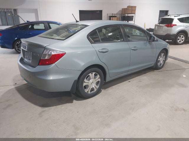 2012 Honda Civic Hybrid მანქანა იყიდება აუქციონზე, vin: JHMFB4F38CS010389, აუქციონის ნომერი: 45202939