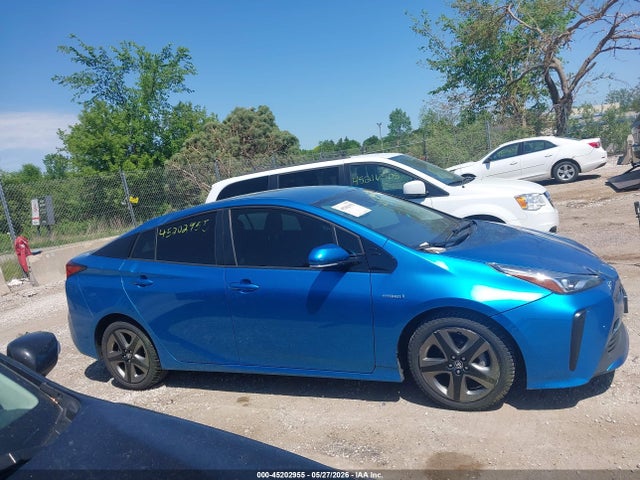 45202955 :رقم المزاد ، JTDKARFU5K3085889 vin ، 2019 Toyota Prius Xle مزاد بيع