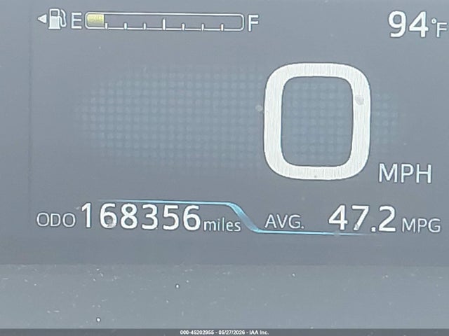 45202955 :رقم المزاد ، JTDKARFU5K3085889 vin ، 2019 Toyota Prius Xle مزاد بيع