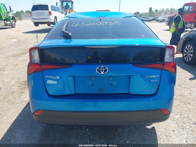 45202955 :رقم المزاد ، JTDKARFU5K3085889 vin ، 2019 Toyota Prius Xle مزاد بيع