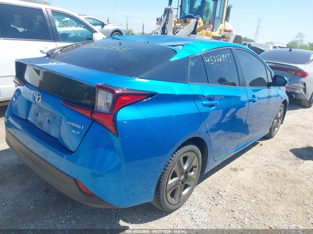 45202955 :رقم المزاد ، JTDKARFU5K3085889 vin ، 2019 Toyota Prius Xle مزاد بيع