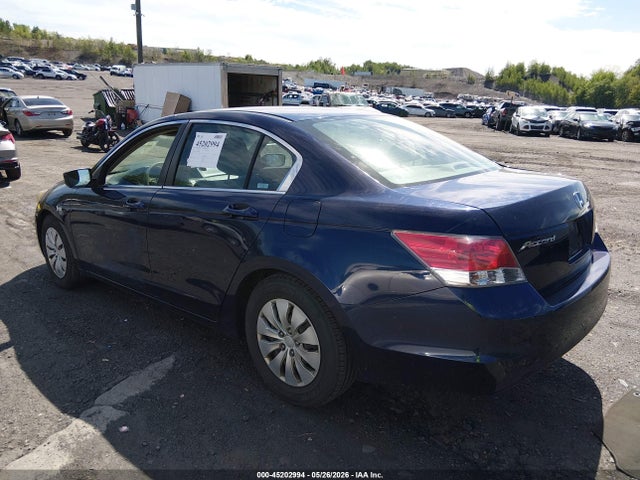 45202994 :رقم المزاد ، 1HGCP26369A016685 vin ، 2009 Honda Accord 2.4 Lx مزاد بيع