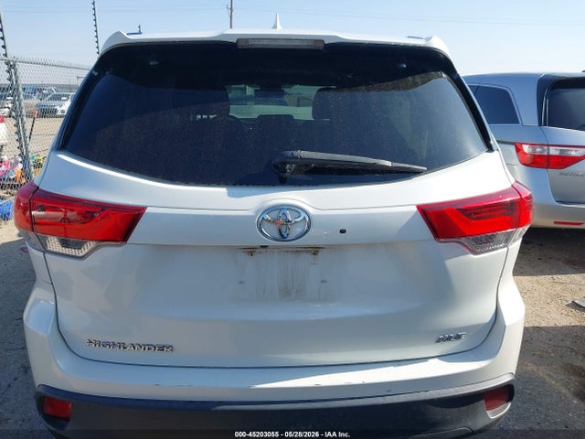 45203055 :رقم المزاد ، 5TDKZRFH2KS554320 vin ، 2019 Toyota Highlander Xle مزاد بيع