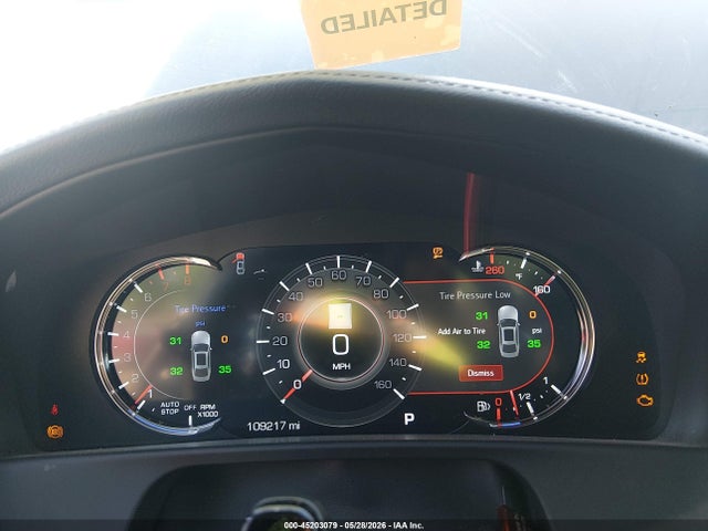 45203079 :رقم المزاد ، 1G6KE5RS2LU102279 vin ، 2020 Cadillac Ct6 Awd Premium Luxury مزاد بيع