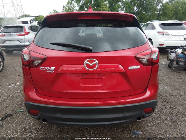 2016 Mazda Cx-5 Grand Touring მანქანა იყიდება აუქციონზე, vin: JM3KE4DY6G0659252, აუქციონის ნომერი: 45203176