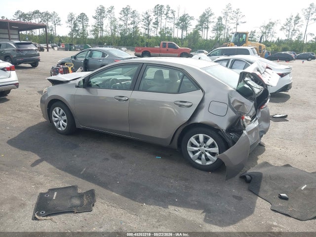 Aukcja sprzedaży 2015 Toyota Corolla Le, vin: 2T1BURHE3FC360153, numer aukcji: 45203219
