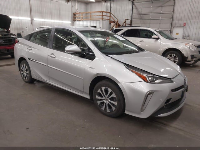 45203255 :رقم المزاد ، JTDL9RFU5K3011157 vin ، 2019 Toyota Prius Le مزاد بيع