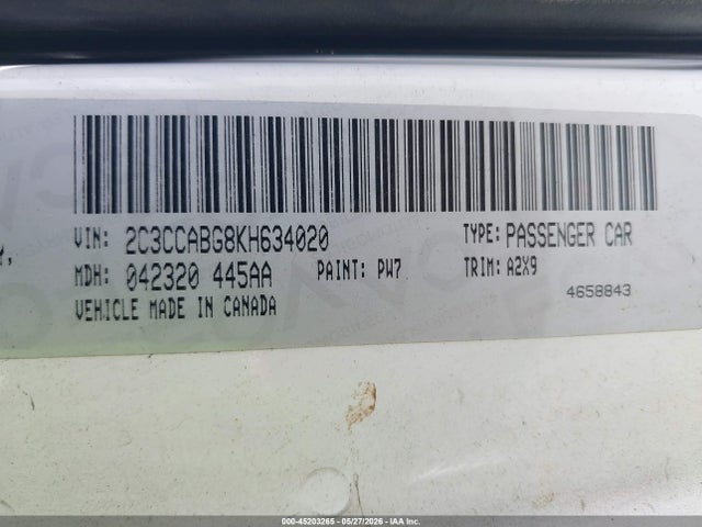 Chrysler 300 300s 2019 2C3CCABG8KH634020 Image 9