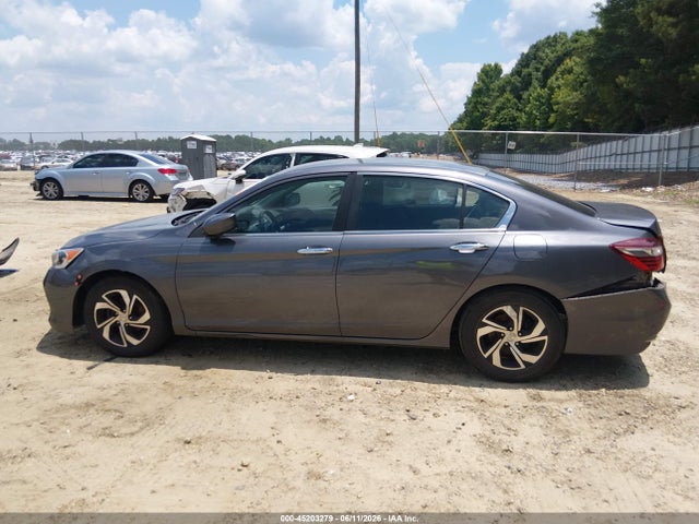 2016 Honda Accord Lx მანქანა იყიდება აუქციონზე, vin: 1HGCR2F30GA138580, აუქციონის ნომერი: 45203279