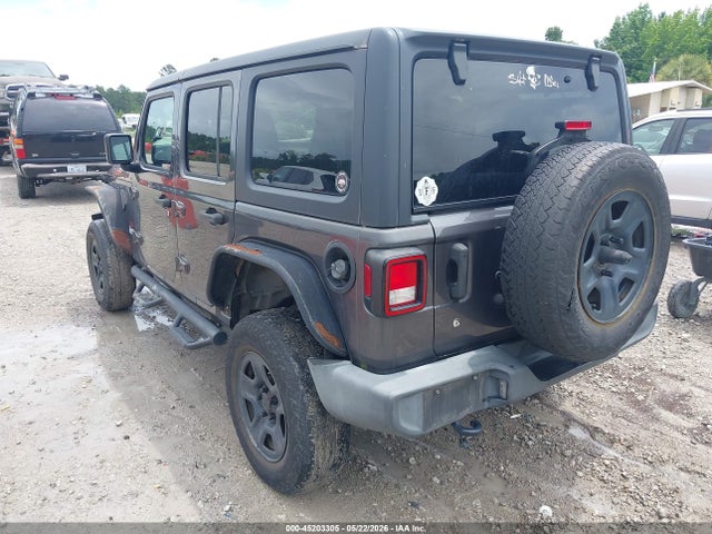 Продаж на аукціоні авто 2018 Jeep Wrangler Unlimited Sport 4x4, vin: 1C4HJXDN1JW266849, номер лоту: 45203305