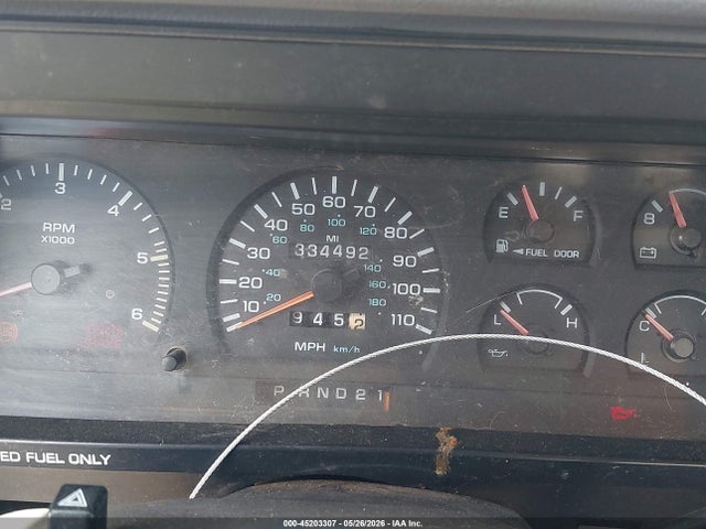 1994 Dodge Dakota მანქანა იყიდება აუქციონზე, vin: 1B7GL23X6RW117425, აუქციონის ნომერი: 45203307