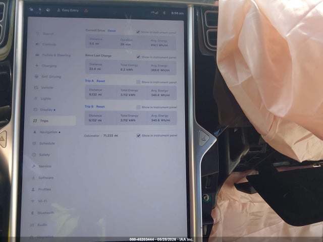 Aukcja sprzedaży 2015 Tesla Model S, vin: 5YJSA1E26FF118828, numer aukcji: 45203444