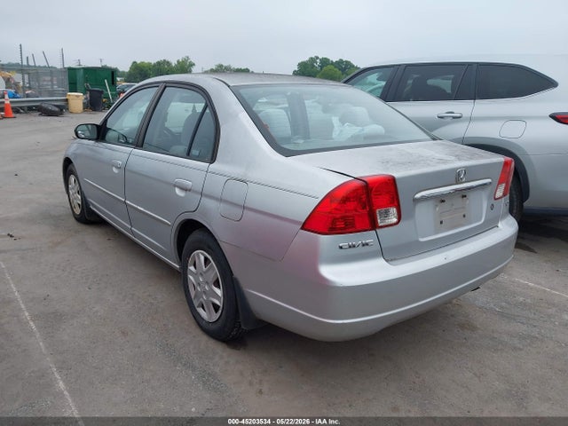45203534 :رقم المزاد ، 2HGES165X3H550526 vin ، 2003 Honda Civic Lx مزاد بيع