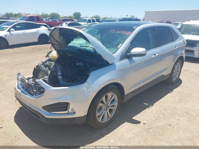 45203588 :رقم المزاد ، 2FMPK3K96KBB56496 vin ، 2019 Ford Edge Titanium مزاد بيع