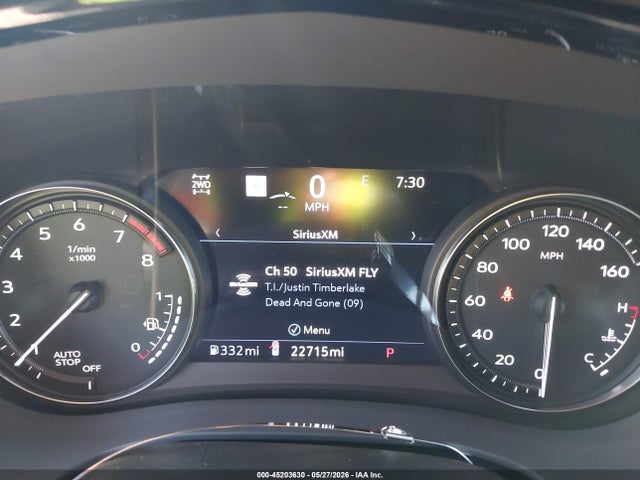 45203630 :رقم المزاد ، 1GYKNFRS6NZ171222 vin ، 2022 Cadillac Xt5 Awd Premium Luxury مزاد بيع