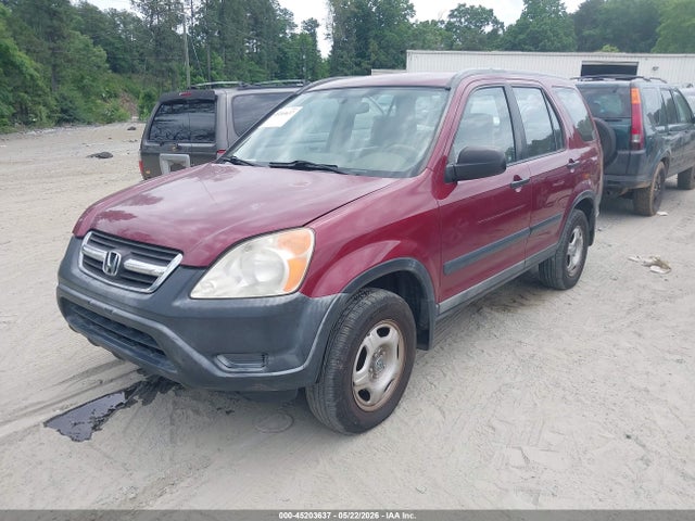 2002 Honda Cr-v Lx მანქანა იყიდება აუქციონზე, vin: JHLRD68492C026218, აუქციონის ნომერი: 45203637