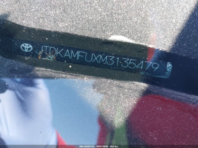 Toyota Prius Le 2021 JTDKAMFUXM3135479 Image 9