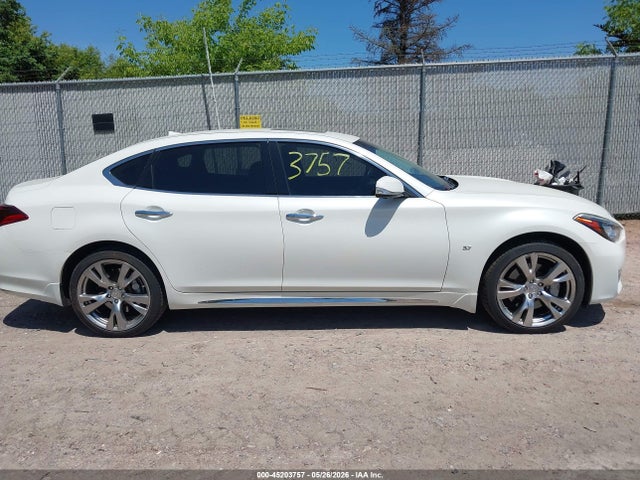 45203757 :رقم المزاد ، JN1BY1PR0GM720867 vin ، 2016 Infiniti Q70l 3.7x مزاد بيع
