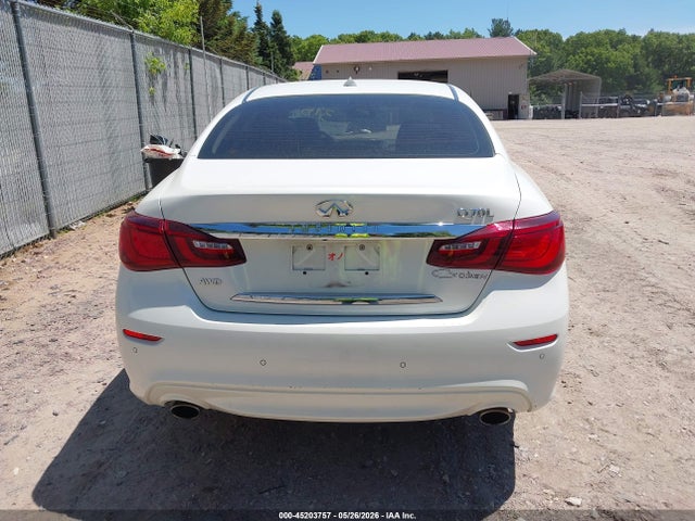 45203757 :رقم المزاد ، JN1BY1PR0GM720867 vin ، 2016 Infiniti Q70l 3.7x مزاد بيع