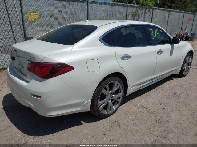45203757 :رقم المزاد ، JN1BY1PR0GM720867 vin ، 2016 Infiniti Q70l 3.7x مزاد بيع