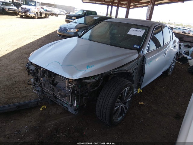 45203803 :رقم المزاد ، JN1EV7AP4JM365483 vin ، 2018 Infiniti Q50 3.0t Sport مزاد بيع