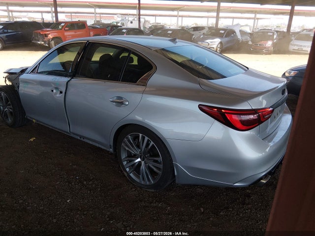 45203803 :رقم المزاد ، JN1EV7AP4JM365483 vin ، 2018 Infiniti Q50 3.0t Sport مزاد بيع