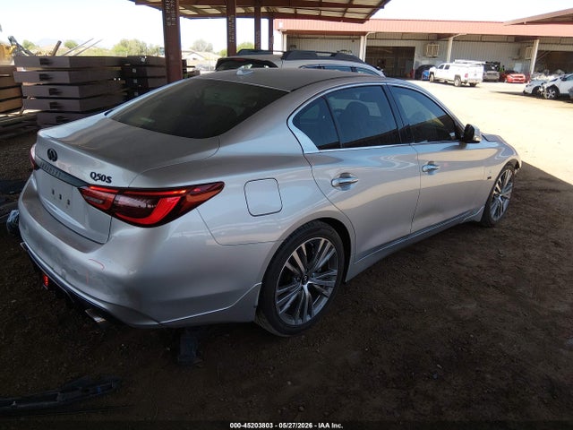 45203803 :رقم المزاد ، JN1EV7AP4JM365483 vin ، 2018 Infiniti Q50 3.0t Sport مزاد بيع
