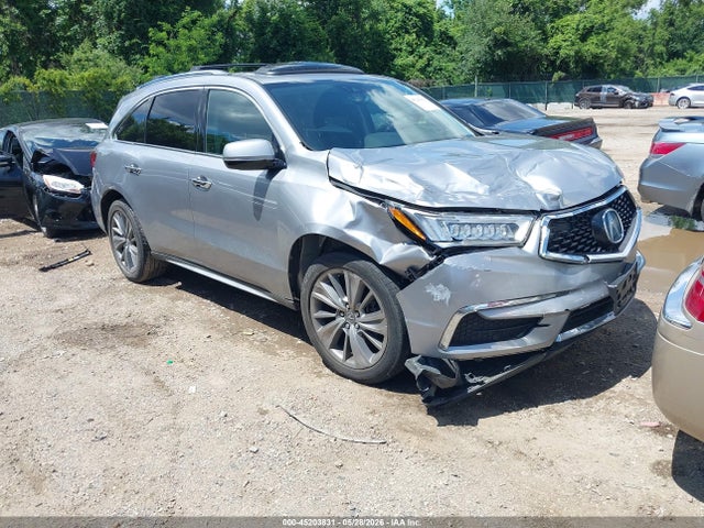 2017 Acura Mdx Technology Package მანქანა იყიდება აუქციონზე, vin: 5FRYD4H5XHB023120, აუქციონის ნომერი: 45203831