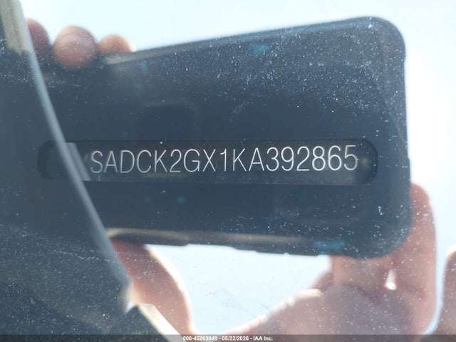 Aukcja sprzedaży 2019 Jaguar F-pace, vin: SADCK2GX1KA392865, numer aukcji: 45203848