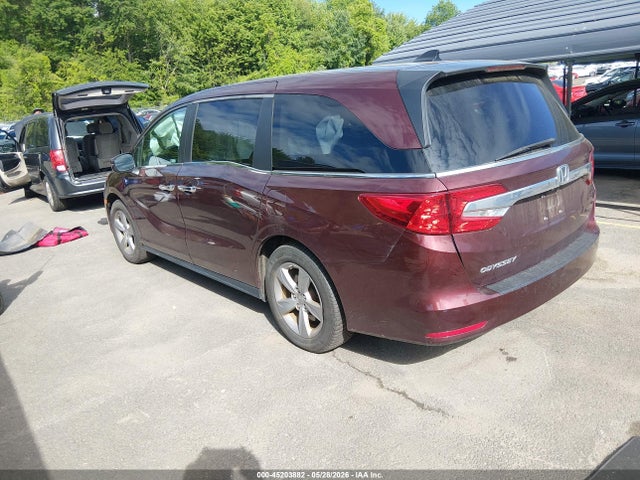 2018 Honda Odyssey Ex-l მანქანა იყიდება აუქციონზე, vin: 5FNRL6H79JB090576, აუქციონის ნომერი: 45203882