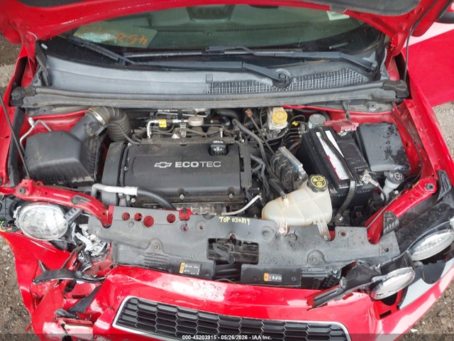 Chevrolet Sonic Lt Auto 2016 1G1JC6SH7G4135277 Image 10