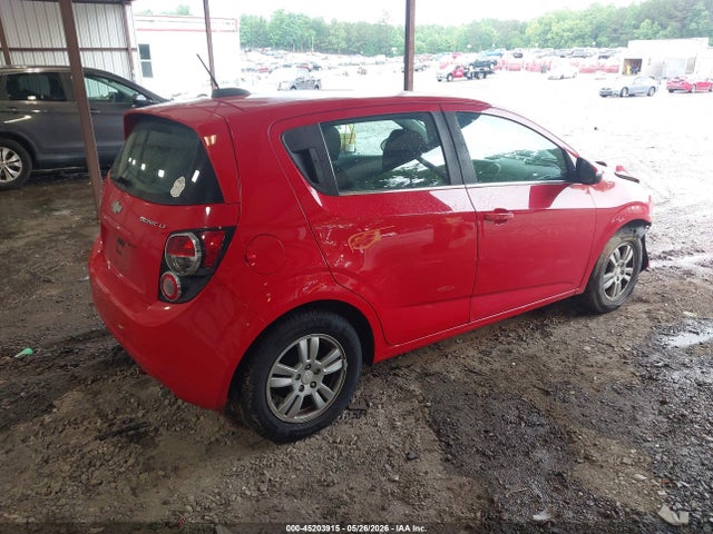 Chevrolet Sonic Lt Auto 2016 1G1JC6SH7G4135277 Image 4