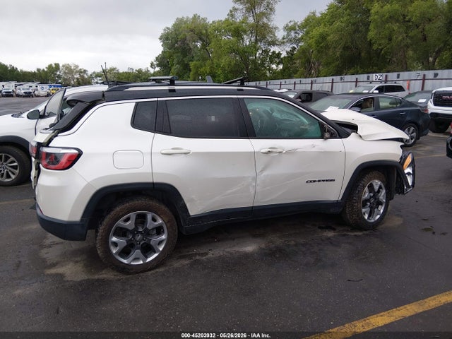Продажа на аукционе авто 2018 Jeep Compass Limited 4x4, vin: 3C4NJDCB4JT373036, номер лота: 45203932