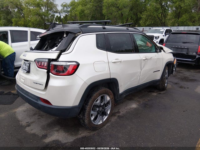 Продажа на аукционе авто 2018 Jeep Compass Limited 4x4, vin: 3C4NJDCB4JT373036, номер лота: 45203932