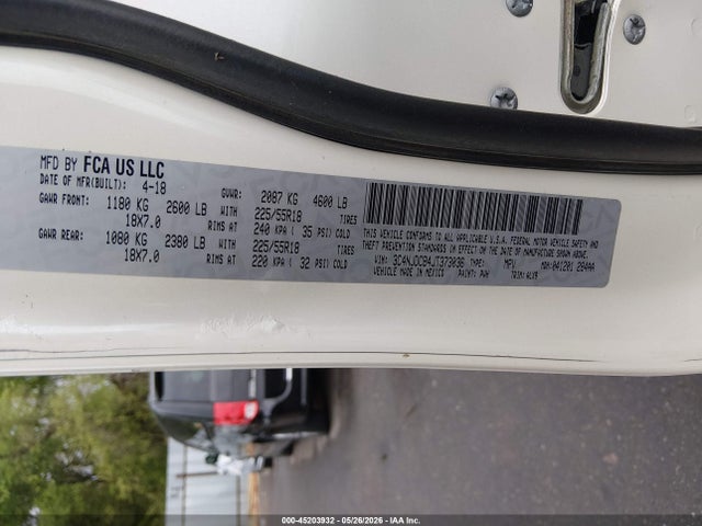 Продажа на аукционе авто 2018 Jeep Compass Limited 4x4, vin: 3C4NJDCB4JT373036, номер лота: 45203932