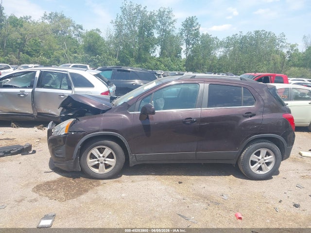 2015 Chevrolet Trax Lt მანქანა იყიდება აუქციონზე, vin: KL7CJLSB1FB089095, აუქციონის ნომერი: 45203980