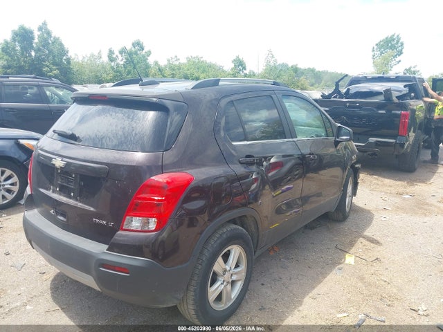 2015 Chevrolet Trax Lt მანქანა იყიდება აუქციონზე, vin: KL7CJLSB1FB089095, აუქციონის ნომერი: 45203980