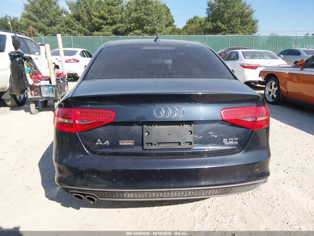 2015 Audi A4 2.0t Premium მანქანა იყიდება აუქციონზე, vin: WAUBFAFLXFN043851, აუქციონის ნომერი: 45204006