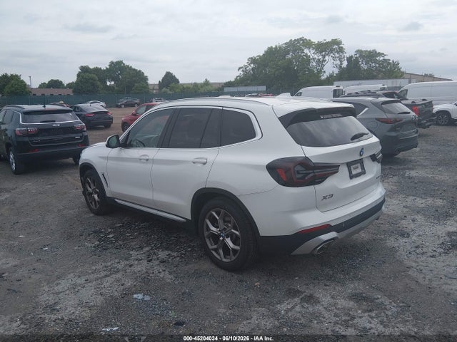 Продаж на аукціоні авто 2022 Bmw X3 Xdrive30i, vin: 5UX53DP02N9N21992, номер лоту: 45204034