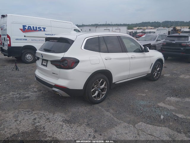 Продаж на аукціоні авто 2022 Bmw X3 Xdrive30i, vin: 5UX53DP02N9N21992, номер лоту: 45204034