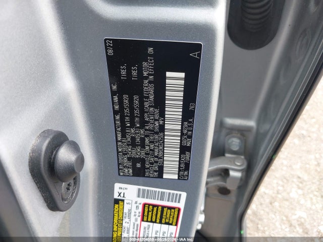 Toyota Highlander Xse 2022 5TDLZRBH3NS242506 Image 9