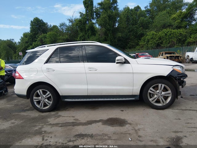 Продаж на аукціоні авто 2015 Mercedes-benz Ml 350 4matic, vin: 4JGDA5HB3FA497643, номер лоту: 45204222