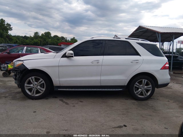 Продаж на аукціоні авто 2015 Mercedes-benz Ml 350 4matic, vin: 4JGDA5HB3FA497643, номер лоту: 45204222