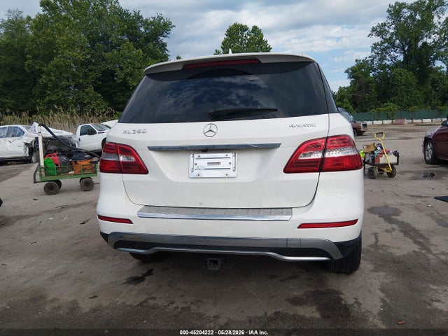 2015 Mercedes-benz Ml 350 4matic მანქანა იყიდება აუქციონზე, vin: 4JGDA5HB3FA497643, აუქციონის ნომერი: 45204222