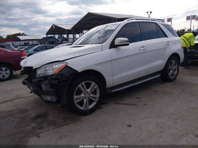 Продаж на аукціоні авто 2015 Mercedes-benz Ml 350 4matic, vin: 4JGDA5HB3FA497643, номер лоту: 45204222