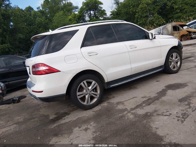 Продаж на аукціоні авто 2015 Mercedes-benz Ml 350 4matic, vin: 4JGDA5HB3FA497643, номер лоту: 45204222