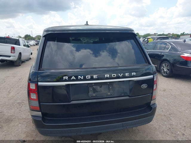 Aukcja sprzedaży 2016 Land Rover Range Rover 3.0l V6 Turbocharged Diesel Td6, vin: SALGR2KF4GA309727, numer aukcji: 45204251